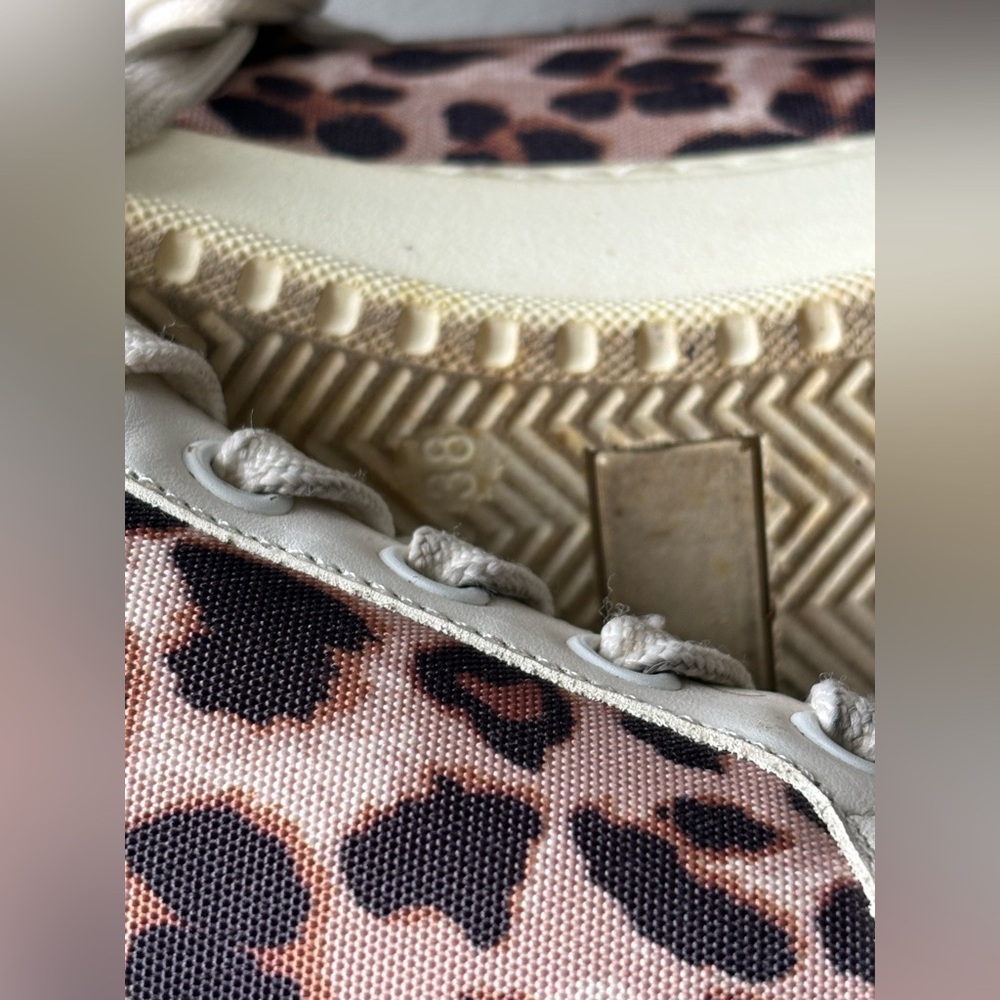 Veronica Beard Daelyn Leopard Platform Sneakers ~… - image 9